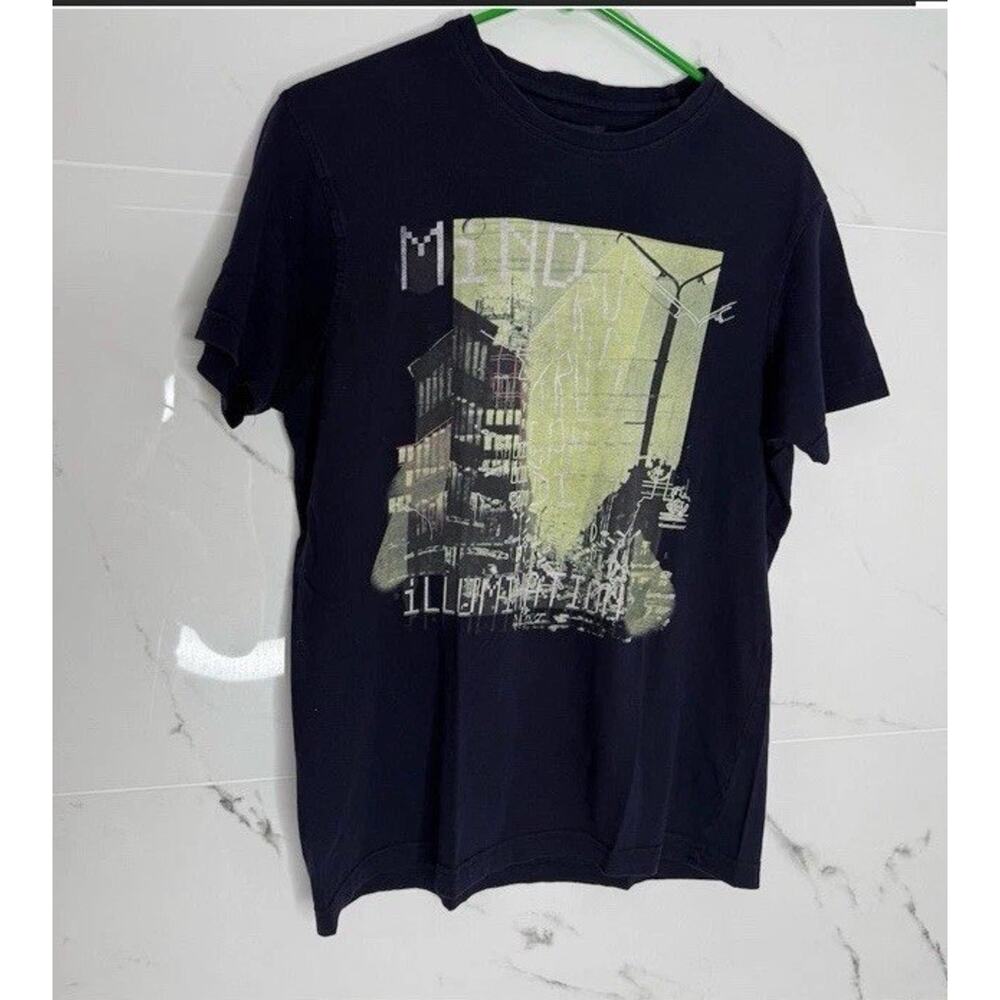 Tru Trussardi Graphic T-Shirt Sz S/M Mind Illumination Rare